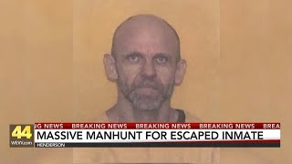 Massive manhunt for escaped Ohio inmate continues Thursday morning