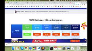 How to Backup System drives using AOMEI backupper | Free Full legal version screenshot 3