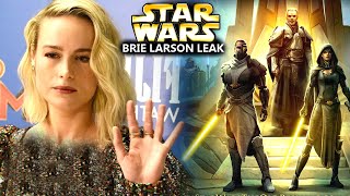 Brie Larson Star Wars Leak Is A Disaster! This Is Terrible (Star Wars Explained)