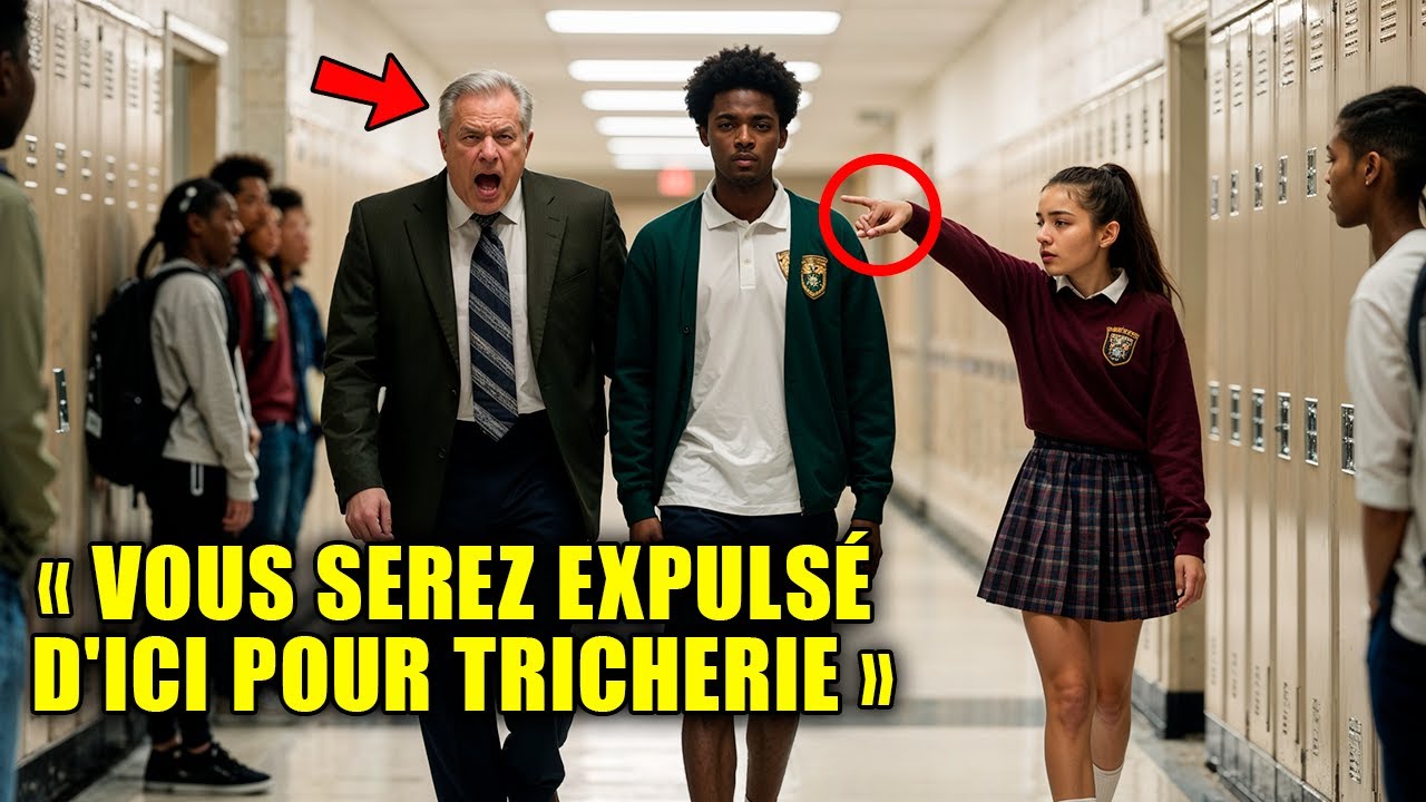 Directeur SUSPEND un élève noir pour TRICHE — mais les ENREGISTREMENTS de la caméra ont tout changé