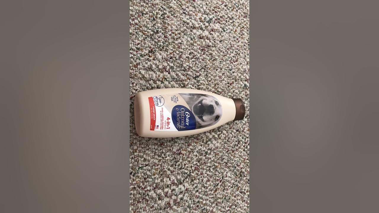 Oster Oatmeal Naturals Dog Shampoo Review YouTube