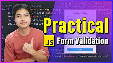 Practical Form Validation ตรวจสอบฟอร์มให้ถูกต้องด้วย JavaScript 👨‍💻💯