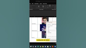 Descubre cómo crear este menús desplegable de imágenes ♥️#excelpro #exceltrucos