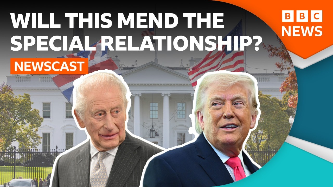 The King arrives in the US, what will it mean for the special relationship? | BBC Newscast