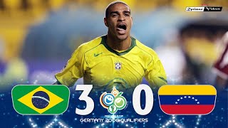 Brasil 3 x 0 Venezuela ● 2006 World Cup Qualifiers Extended Goals &amp; Highlights HD