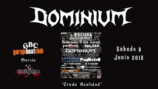 Dominium - Cruda Realidad (live Sala Garaje Beat Club, 09-06-2018)