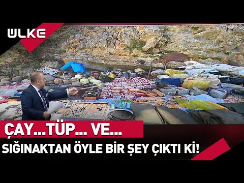 Çay... Mutfak Tüpü... Derken Sığınaktan Çıkan İlginç Detay Şaşırttı! Jandarma Buldu