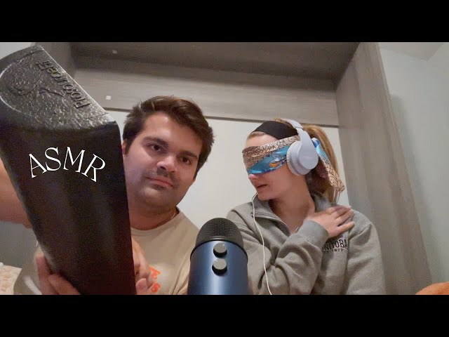 ASMR | Guess The Trigger w/ My Boyfriend