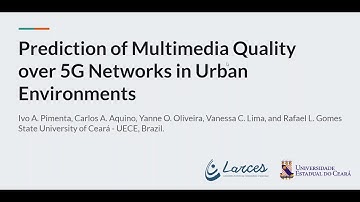 Prediction of Multimedia Quality Over 5G Networks in Urban Environments - IEEE DCOSS 2024