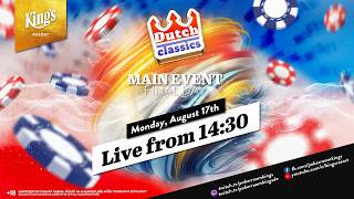Final Day of E250 Dutch Poker Classics NLH Main Event live from King s Resort Lemon