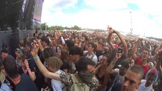 scarlxrd - the purge - live  in paris festival lollapalooza 2018 france