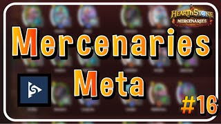 This weeks Mercs Meta report #16 - NEW most played comps | Hearthstone Mercenaries |