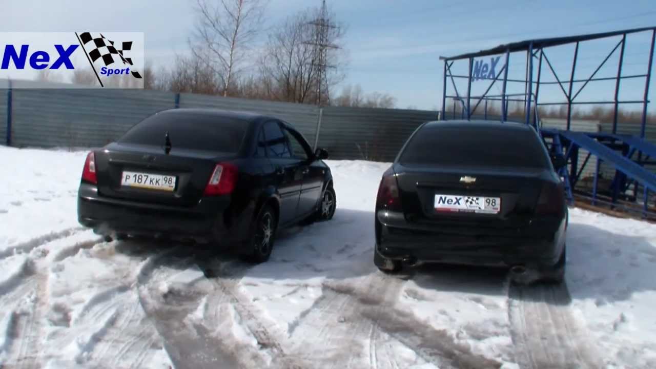 Выхлоп на chevrolet lacetti