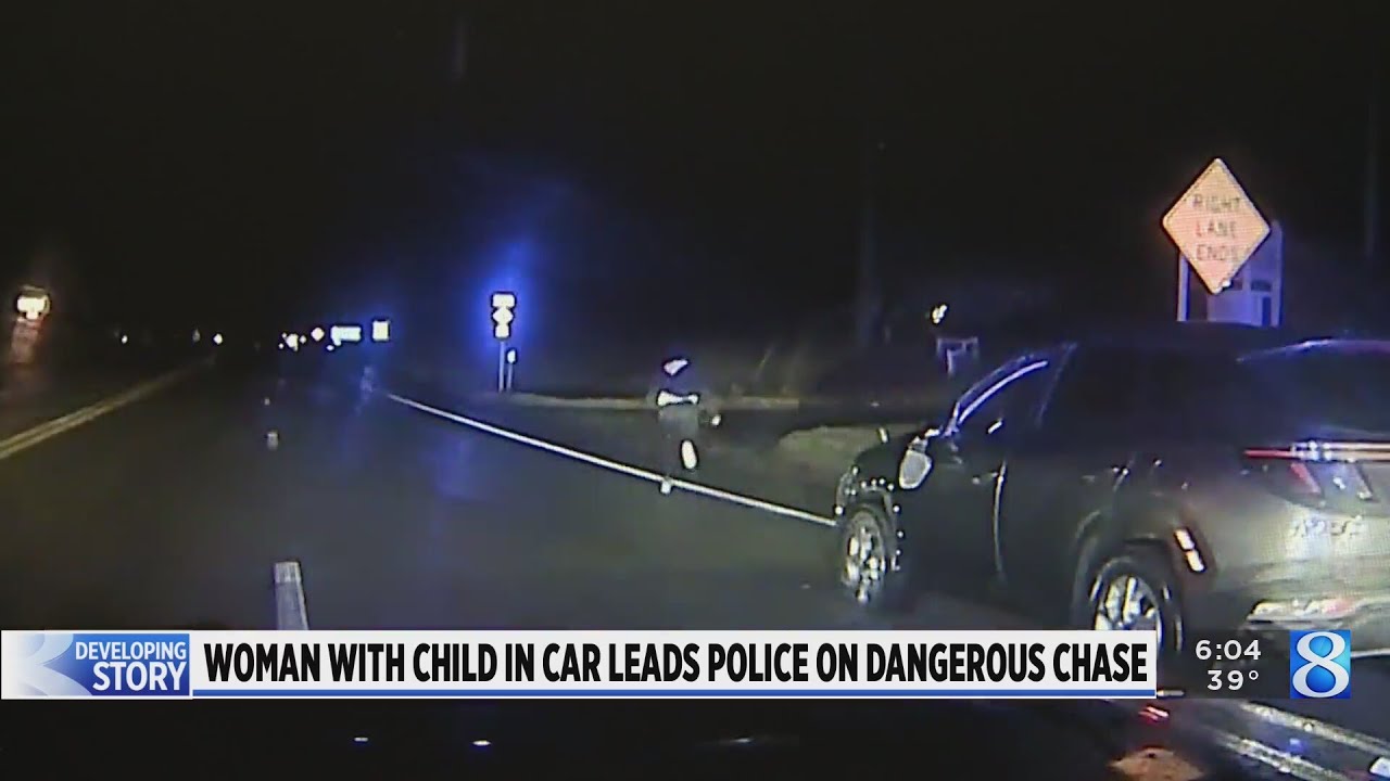 Sheriff: Child safe after mother leads police on chase - YouTube