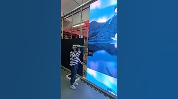 Installing an LED Screen? Done in No Time! #yuchip #ledscreen #leddisplay #ledvideowall #ledwall