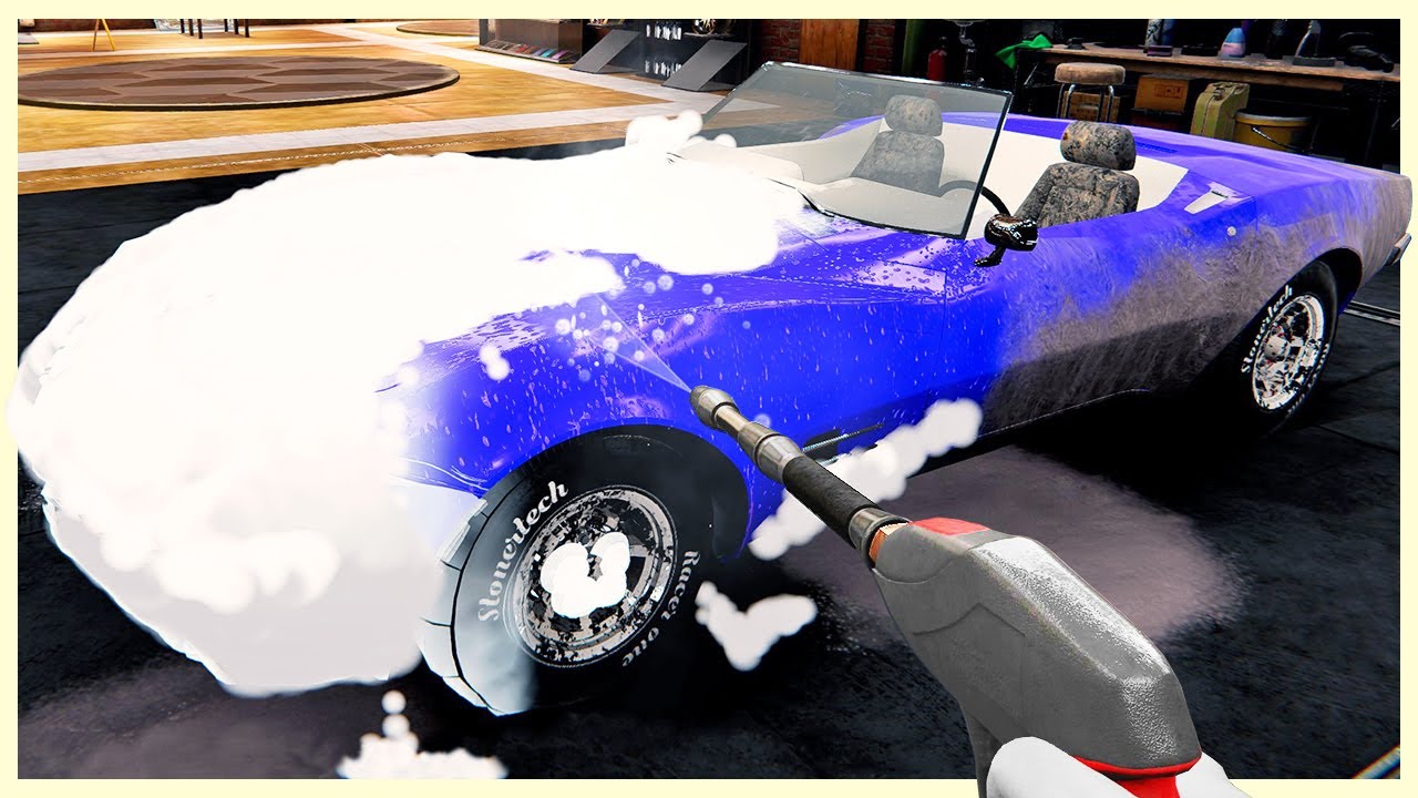Car Detailing Simulator Gameplay Video