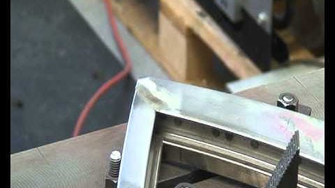 Robotic grinding and polishing of weld seam with ABB ForceControl technology