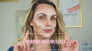 How To Contour & Highlight for Mature Faces || Basics 101 - Elle Leary Artistry