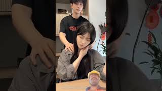 The girl faked the drama with chips, and the boy understood!