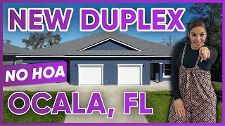 Brand New Duplex in Ocala, FL NO HOA & NO Carpets!! ALL Appliances included!