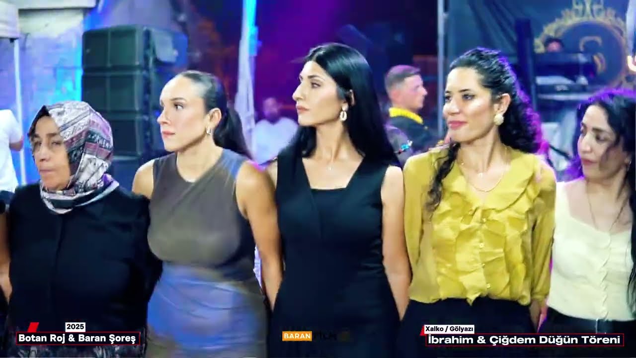 İbrahim & Çiğdem Düğün Töreni Topal Ailesi Botan Roj & Baran Şoreş 2 Xalko / Gölyazı 2025