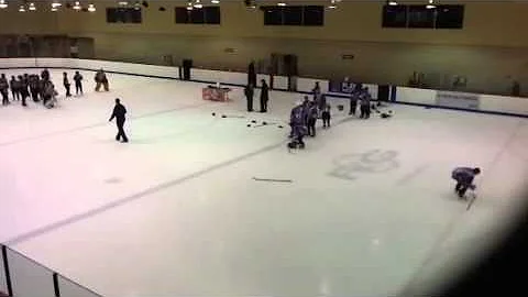 Hockey victory