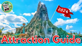 Universal Volcano Bay ATTRACTION GUIDE - 2024 - Universal Studios Orlando Resort - Water Park