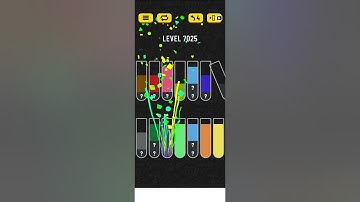 water sort puzzle level 7025