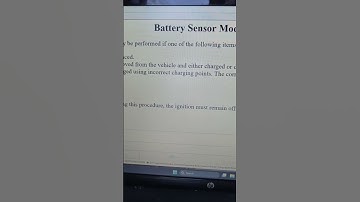 Astra J — how to program new battery (stop/start) using GM GDS2