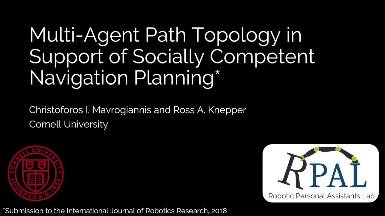 Multi-Agent Path Topology in Support of Socially Competent Navigation ...
