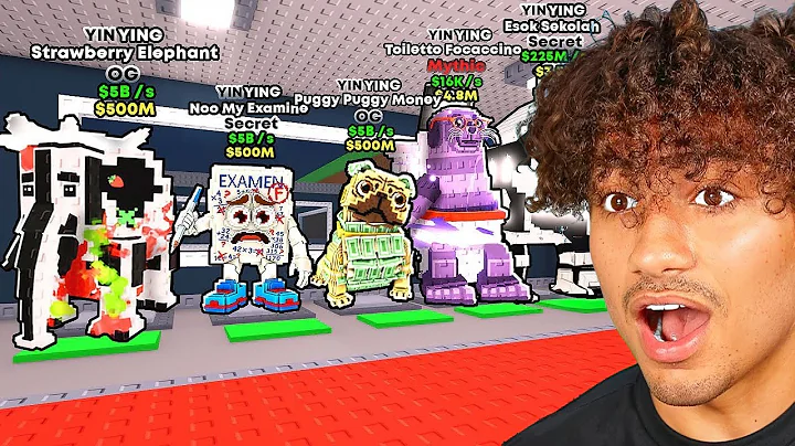 I STOLE 200 Of The RAREST BRAINROTS