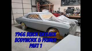 1966 Buick Skylark into bodywork & primer