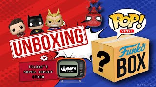 Unboxing! Filbar's Super Secret Stash in Red & Blue! Funko Pop!