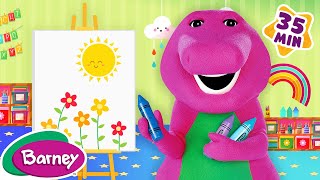 Barney's Colorful World | Fun Learning Videos for Kids | Barney the Dinosaur