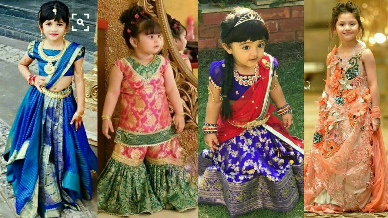 Kids Ethnic Dress 2017 | Kids Party Wear | Indian Kids Traditional ...