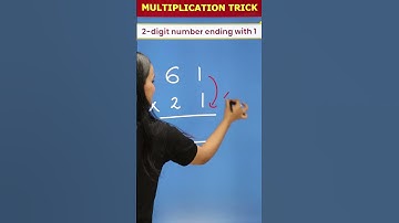 MULTIPLICATION TRICK 😵 Find 2 Digit Number Ending With 1 🙌 #shorts #magnetbrains