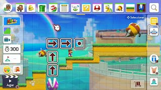 SUPER MARIO MAKER 2 / Editor de niveles de Nintendo Switch | El nivel de la piraña reptante