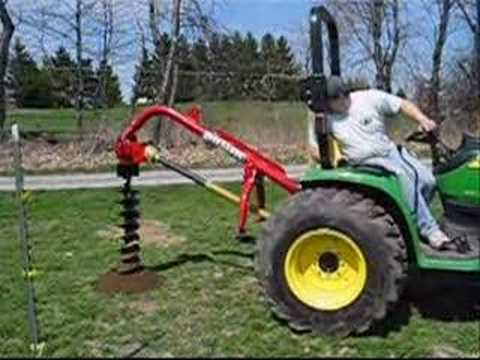 Bush hog backhoe