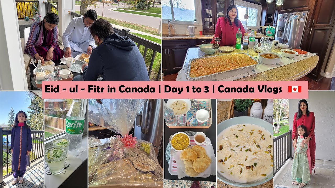 Canada mein Humari Eid Bohat Busy Guzarti Hai | Eid Ki Dawat | Eid Special Vlog 2023 in Canada 🇨🇦