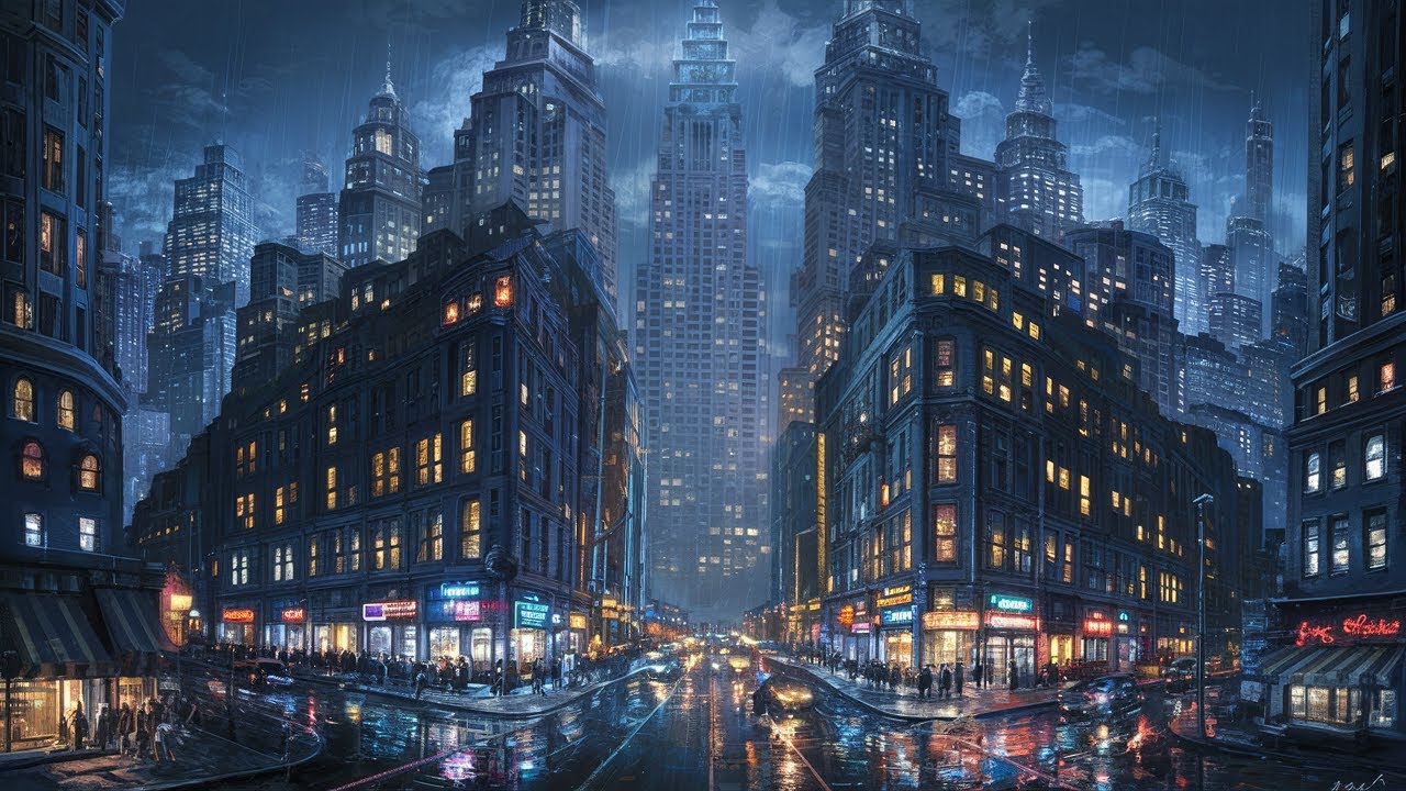 Relaxing Music - Metropolitan Twilight / The Sound of the City at Night