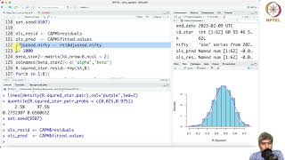 Hands on with R for Bootstrap Regression