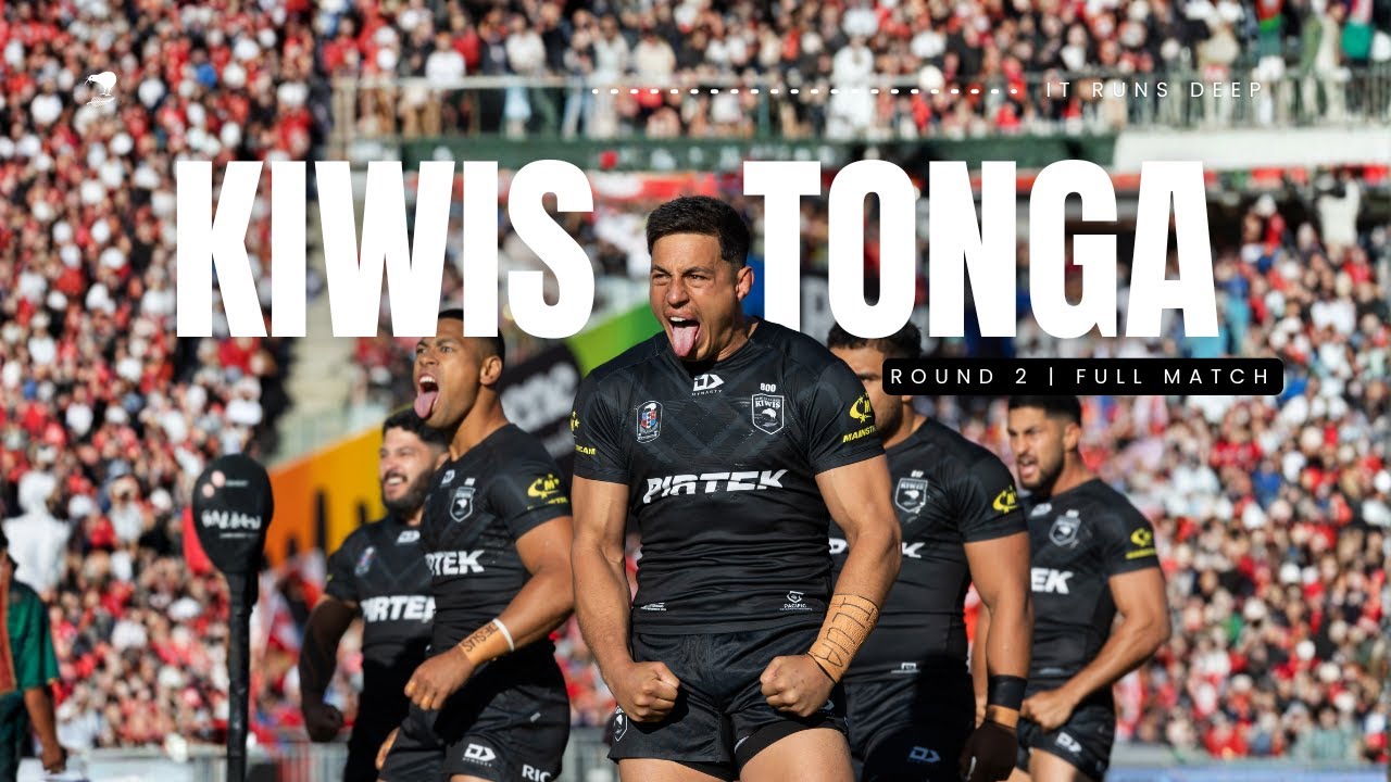 New Zealand Kiwis v Tonga | 2025 Pacific Championships | Full Match Replay | Round 3