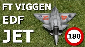 Crazy fast FT Viggen EDF Jet