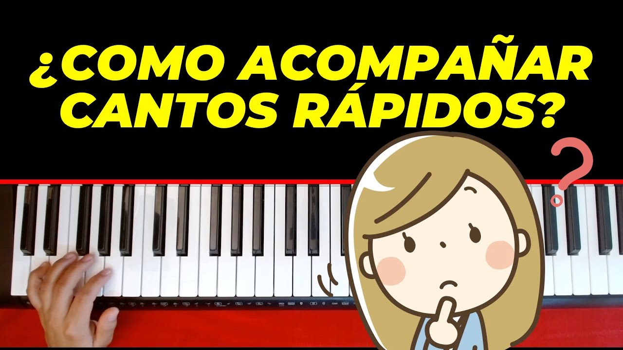 Fórmula fácil para acompañar cantos rápidos | te comparto ejemplos