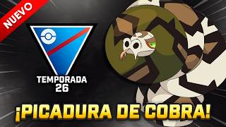 ¡DEL DESIERTO a la GBL, llega SANDACONDA (1500PC)! - GBL PvP POKÉMON GO T26