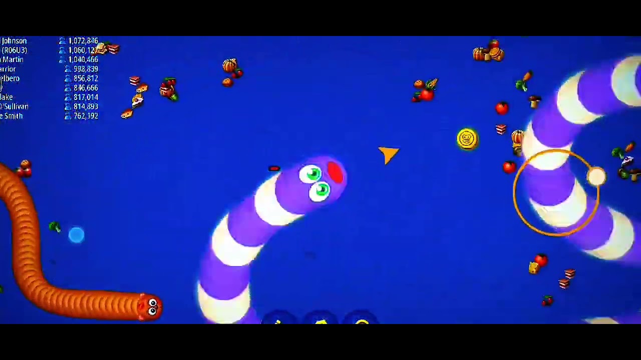 🐍WORMSZONE.IO | Giant Slither Snake Top 01 🏆 | Epic Worms Zone Biggest Snake Gameplay! | zone.2.0