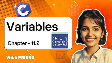 11.2  Variables in C Programming | C Language Complete Course | Happy Coding with PRISHU