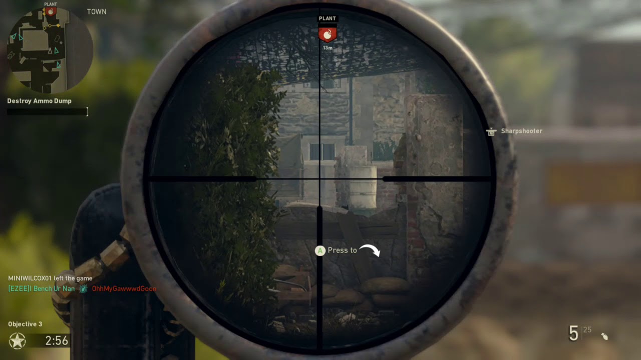 Call of Duty: WW2 | Sniper Fury Kill