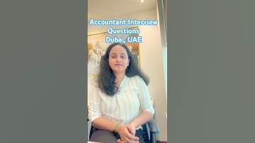 Accountant Job Interview  Questions or Requirements in UAE  #dubai #account #accountantjob