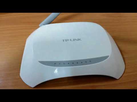 📶 TP-LINK TD-W8901N, PPPoE настройка роутера